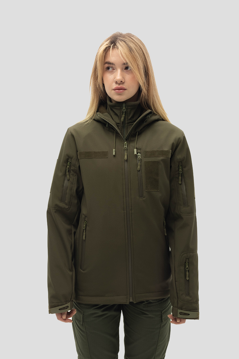 Куртка Lady SoftShell Olive Green