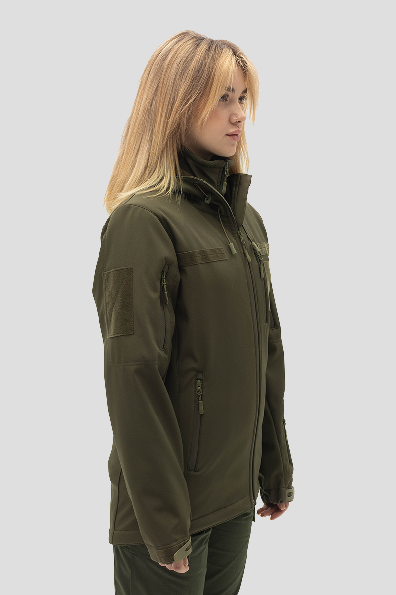 Куртка Lady SoftShell Olive Green