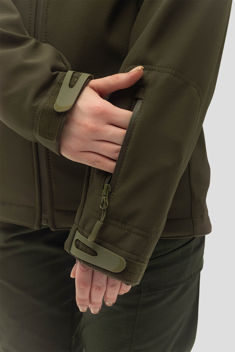 Куртка Lady SoftShell Olive Green