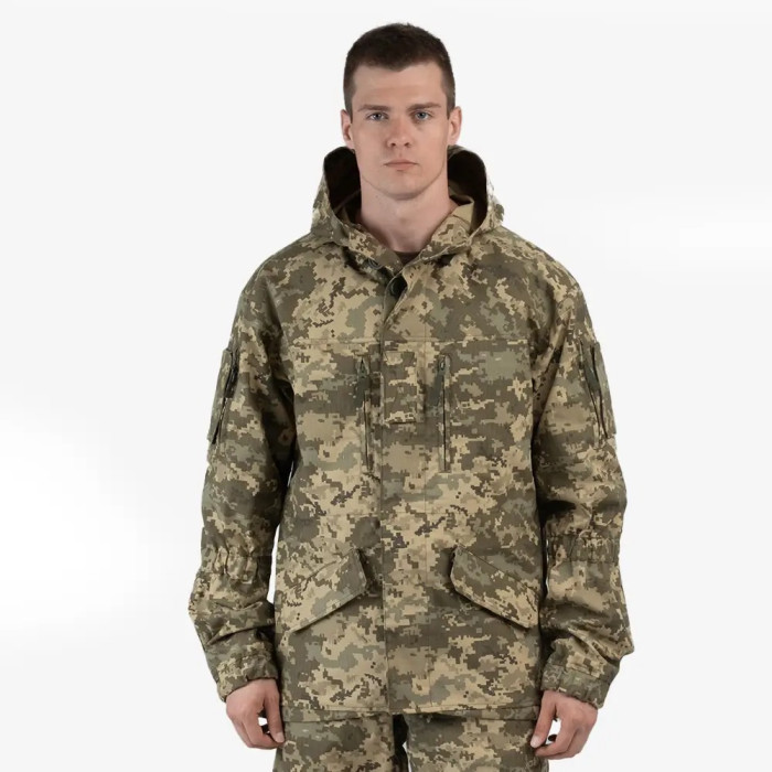 Тактичний костюм Scout Suit RS® в піксельному камуфляжі – надійність і зручність у кожному русі