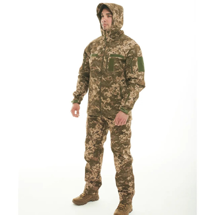 Костюм Softshell Windbreaker Піксель ММ 14