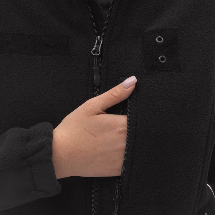 Жіноча флісова кофта PolarShield Raglan Чорна