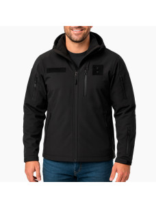 Куртка SoftShell Windbreaker Чорна
