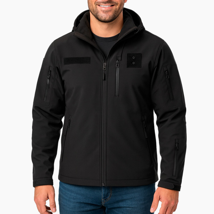 Куртка SoftShell Windbreaker Чорна