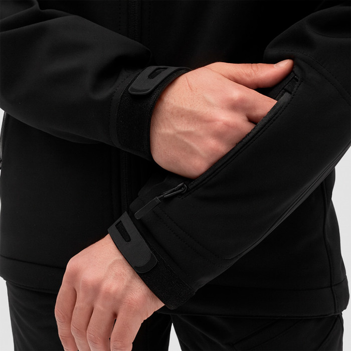 Куртка SoftShell Windbreaker Чорна