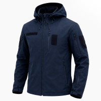 Куртка SoftShell Windbreaker Темно-синя