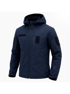 Куртка SoftShell Windbreaker Темно-синя