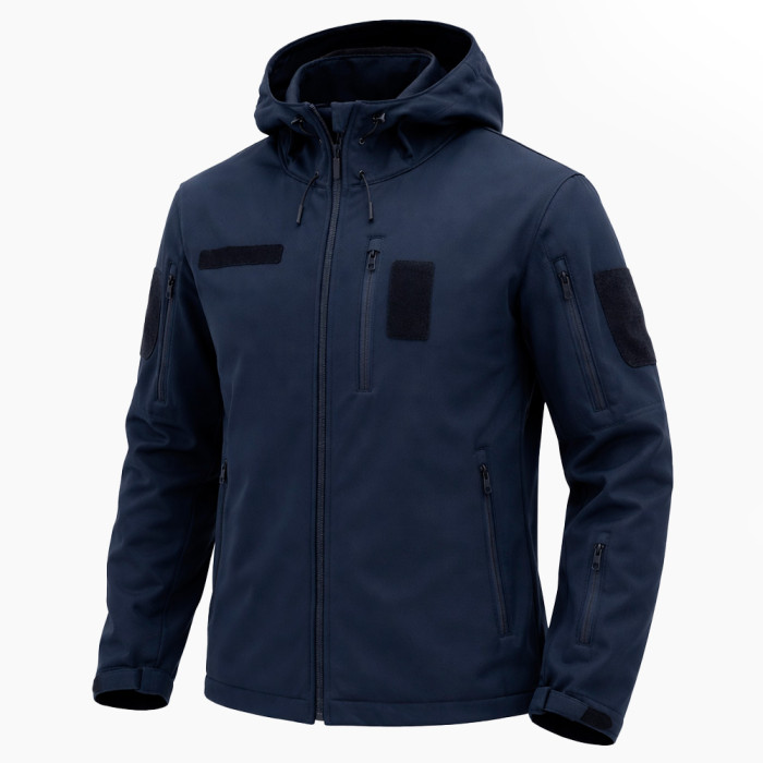 Куртка SoftShell Windbreaker Темно-синя