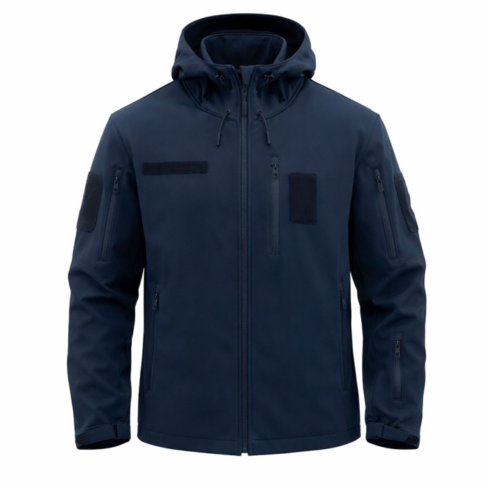 Куртка SoftShell Windbreaker Темно-синя