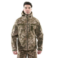 Куртка SoftShell Windbreaker Піксель ММ14