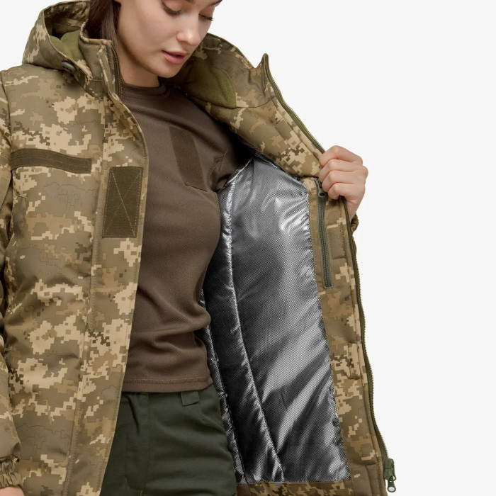 Зимова куртка Lady FrostGuard MRS Omni-Heat® VentDry® Піксель ММ14