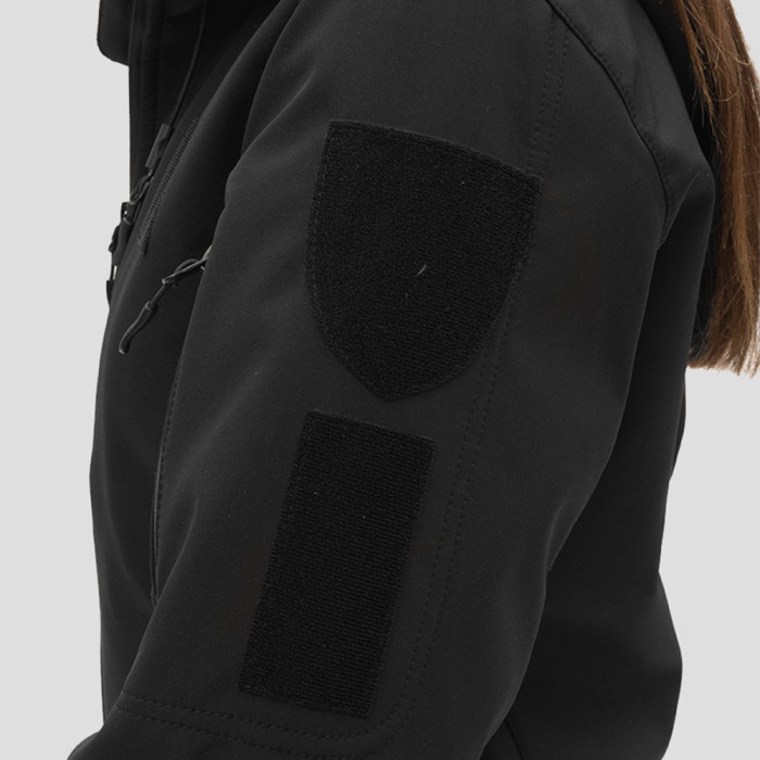 Куртка Lady SoftShell VentDry® Windbreaker Чорна