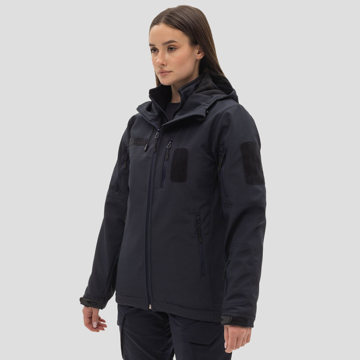 Куртка Lady SoftShell VentDry® Windbreaker Темно-синя 