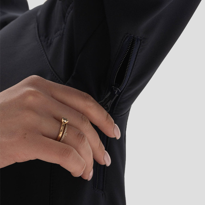Куртка Lady SoftShell VentDry® Windbreaker Темно-синя 