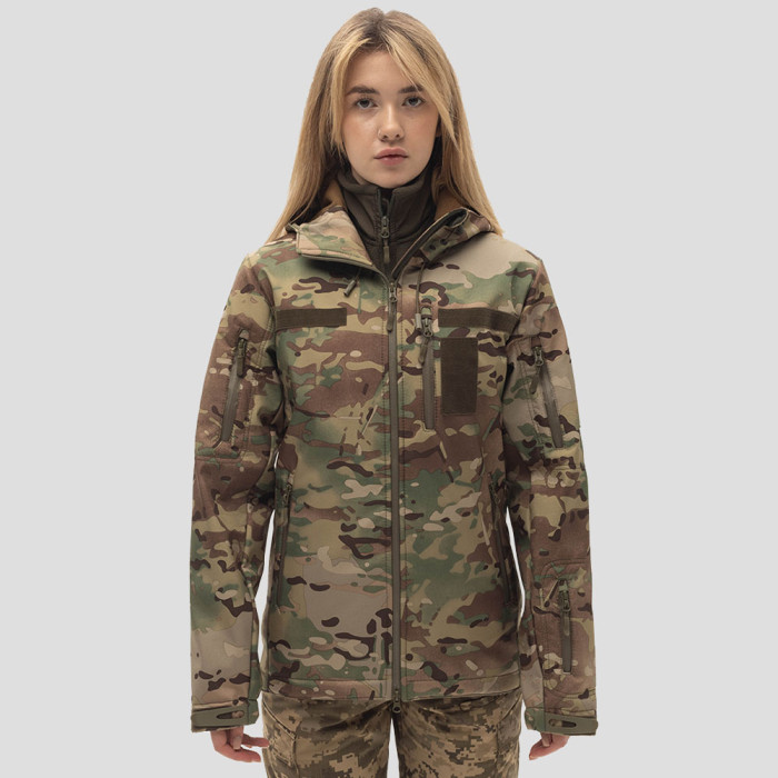 Куртка Lady SoftShell VentDry® Windbreaker Мультикам