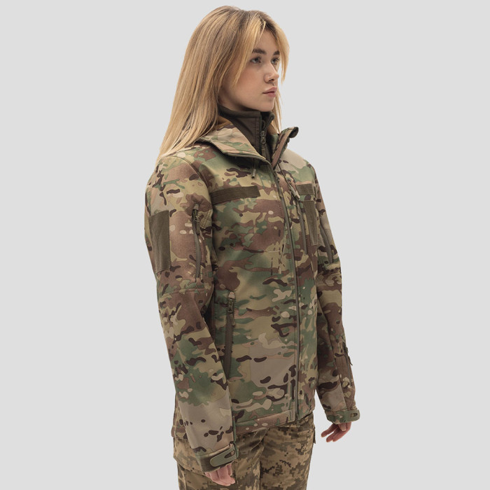 Куртка Lady SoftShell VentDry® Windbreaker Мультикам