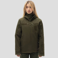 Куртка Lady SoftShell VentDry® Windbreaker Олива