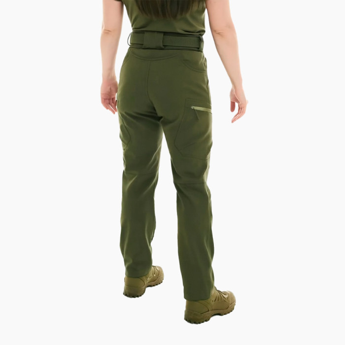 Штани Lady SoftShell Windbreaker Олива