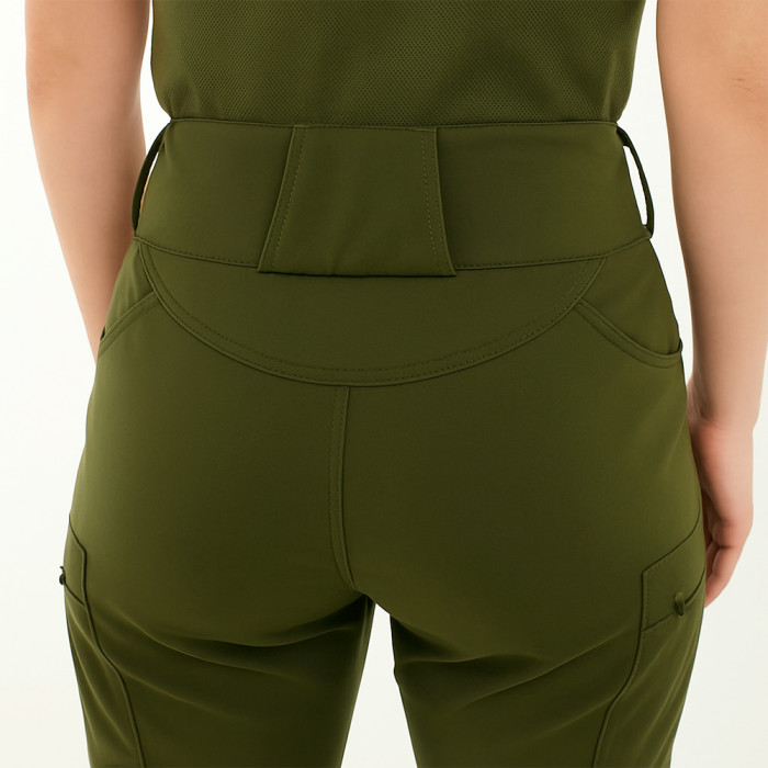 Штани Lady SoftShell Windbreaker Олива
