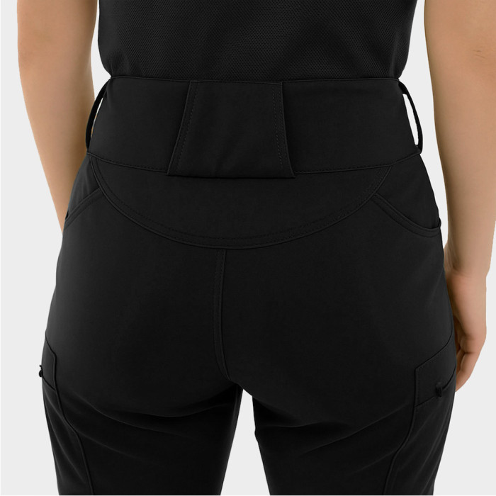 Штани Lady SoftShell Windbreaker Чорні