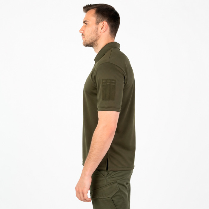 Футболка поло чоловіча олива D-TAC Men's Polo T-Shirt Олива