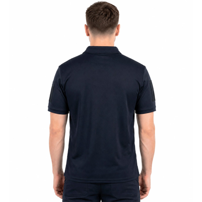 Футболка поло чоловіча олива D-TAC Men's Polo T-Shirt Темно-синя