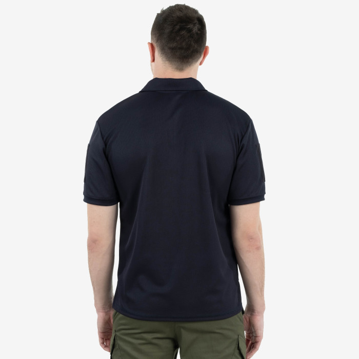 Футболка поло чоловіча олива D-TAC Men's Polo T-Shirt Темно-синя
