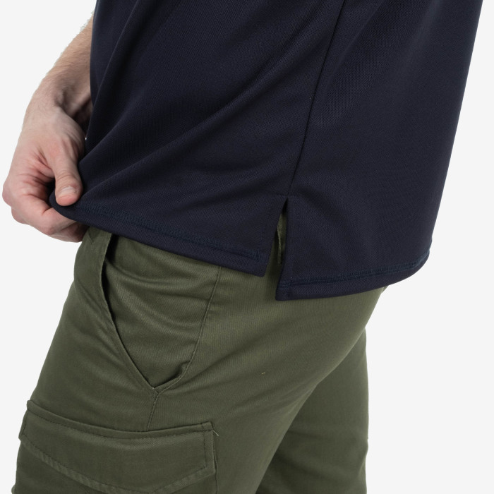 Футболка поло чоловіча олива D-TAC Men's Polo T-Shirt Темно-синя