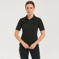 Жіноче поло Lady CPP® Polo Чорне