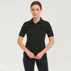 Жіноче поло Lady CPP® Polo Чорне